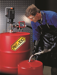 Lutz ATEX solvent transfer drum pump